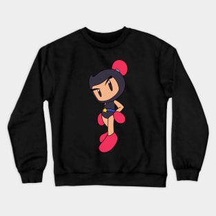 Black - Super Bomberman R Crewneck Sweatshirt